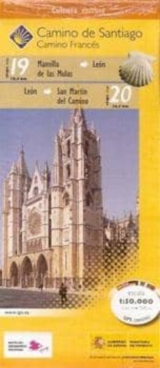 camino de santiago. hoja 7. desde mansilla de la mulas a rabanal del camino (1:50.000)-9788441615434
