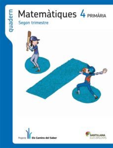 quadern matematiques 4º primaria els camins ed 2012 baleares catala-9788468005034