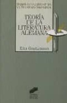 la teoria literaria alemana-rita gutzmann-9788477382034