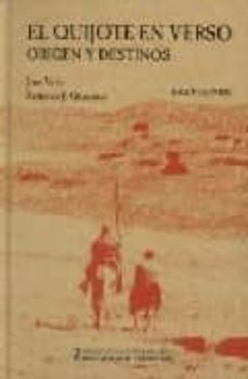 el quijote en verso, origen y destinos-9788477891734