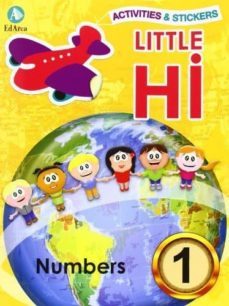 little hi! 1  - numbers. activities & stickers-9788478875634