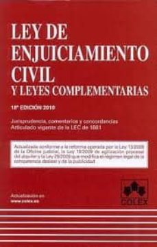 ley de enjuiciamiento civil (19ª ed.)-9788483423134