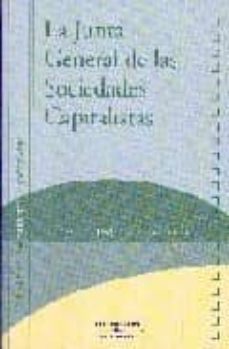 junta general de sociedades capitalistas-josefina boquera matarredona-9788483555934