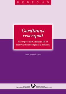 gordianus rescripsit-esperanza osaba-9788483732434