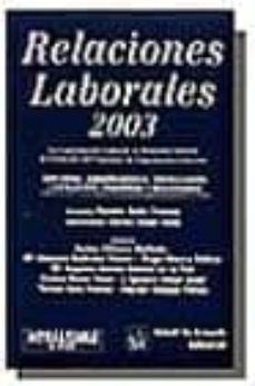 relaciones laborales 2003-tomas sala franco-carlos rosat aced-9788484427834