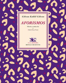 aforismos-gibran kahlil gibran-9788484728634
