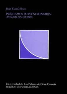 prestamos subvencionados analisis financiero-juan garcia boza-9788488412034