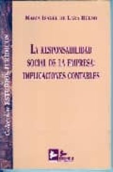 la responsabilidad social de la empresa: implicaciones contables-9788489493834