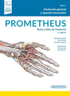 prometheus. texto y atlas de anatomia tomo 1 (5ª ed.)-michael schunke-erik schulte-udo schumacher-9788491106234