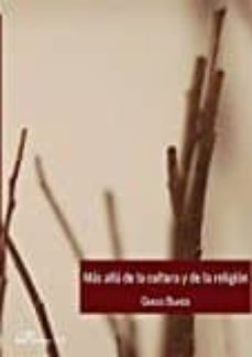 mas alla de la cultura y de la religion-carlos blanco-9788491480334