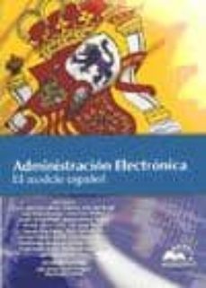administracion electronica: el modelo español-9788493737634