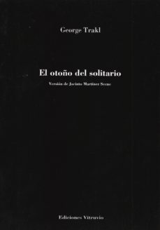 el otoño del solitario-george trakl-9788494818134