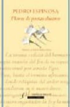 flores de poetas ilustres-pedro espinosa-9788496556034