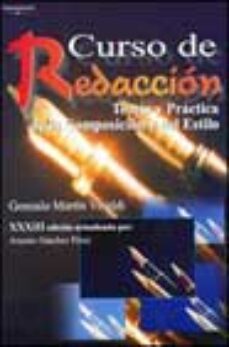 curso de redaccion: teoria y practica de la composicion y del est ilo-9788497321334