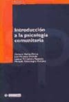 introduccion a la psicologia comunitaria-gonzalo musitu ochoa-9788497881234
