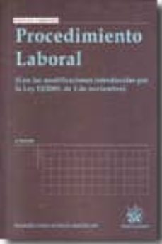 procedimiento laboral: con las modificaciones introducidas por la ley 13/2009 de 3 noviembre (2ª ed)-9788498768534