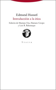 introduccion a la etica-edmund husserl-9788498798234