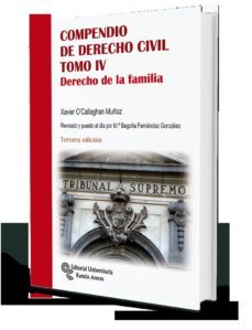 compendio de derecho civil (tomo iv): derecho de la familia (3ª ed.)-9788499613734