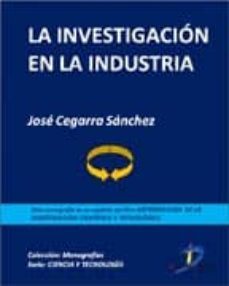 la investigacion en la industria (ebook)-jose cegarra sanchez-9788499693934