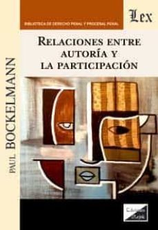 relaciones entre autoria y la participacion-paul bockelmann-9789563928334