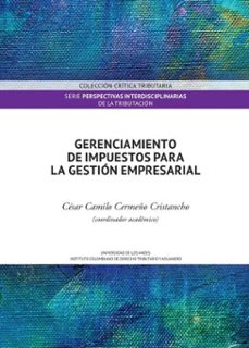 gerenciamiento de impuestos para la gestion empresarial (ebook)-césar camilo cermeño cristancho-9789587988734