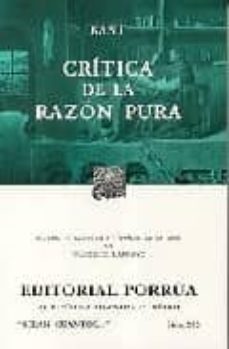 critica de la razon pura (13ª ed)-9789700756134