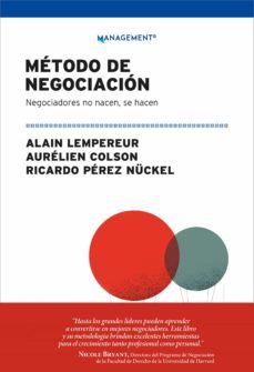 metodo de negociacion (ebook)-alain lempereur-aurelien colson-ricardo perez nuckel-9789878935034