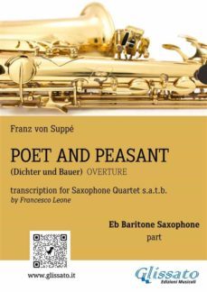 poet and peasant - saxophone quartet (eb baritone part) (ebook)-9791220885034