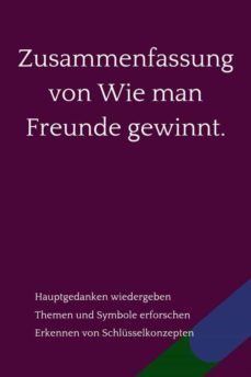 zusammenfassung von wie man freunde gewinnt. (ebook)-9791222047034