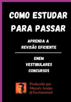 como estudar com eficiencia: enem, vestibulares e concursos (ebook)-macedo araújo moysés-3410007299944