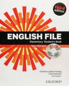 english file: elementary: student s book with itutor pack (3rd ed .)-9780194598644