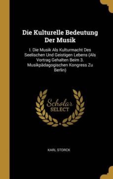 die kulturelle bedeutung der musik-9780270999044