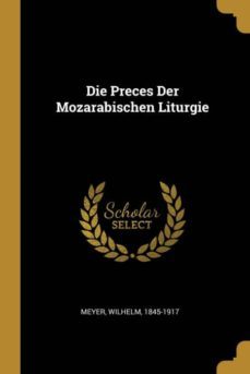 die preces der mozarabischen liturgie-9780274789344
