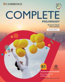 complete preliminary student s book with answers with online practice for the revised exam from 2020-9781108525244