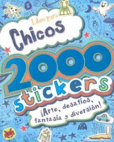 libro para chicos 2000 stickers-9781472302144