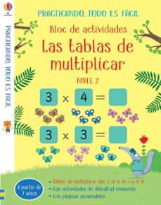 bloc de actividades :las tablas de multiplicar  nivel 2-sam smith-9781474971744