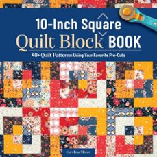 10-inch square quilt block book (ebook)-carolina moore-9781637416044