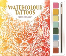watercolour tattoos (mind spa watercolours)-9781837714544