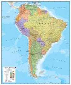 america del sur politica [ingles] [120 x 100 cm.] 1:7.000.000-9781903030844