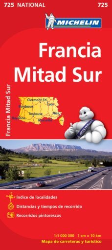 mapa francia sur 2012 (rer. 725)-9782067171244