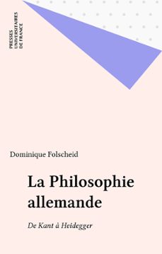 la philosophie allemande (ebook)-dominique folscheid-9782130669944