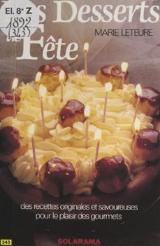 les desserts de fete (ebook)-marie leteure-9782263165344