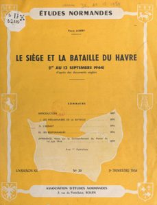le siège et la bataille du havre (ebook)-pierre aubery-9782402278744