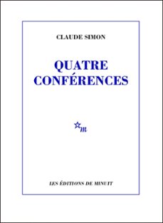 quatre conferences (ebook)-claude simon-9782707324344