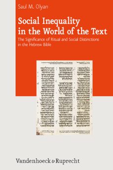 social inequality in the world of the text (ebook)-saul m. olyan-9783647550244