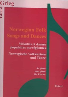grieg. norwegian folk songs and dances-edvard grieg-9783741914744