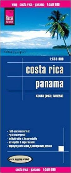 costa rica - panama 1:550.000 impermeable-9783831773244