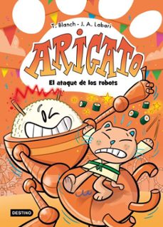 arigato 6. el ataque de los robots (ebook)-teresa blanch-jose angel labari-9788408308744