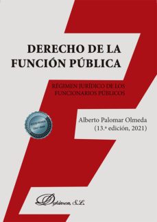 derecho de la función pública-alberto palomar olmeda-9788413777344