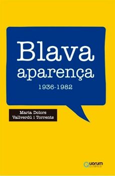 blava aparença-m. dolors vallverdu i torrents-9788416342044